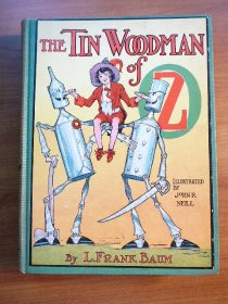Tin Woodman of Oz. Later printing with 12 color plates. SOld 11/20/2010 - $200.0000