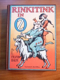 Rinkitink in Oz. Later edition with 12 color plates. Sold 10-30-2010 - $200.0000