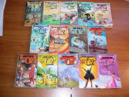 Del Ray set of 14  Frank Baum Oz books from late 1980s. Sold 10-26-2010 - $100.0000