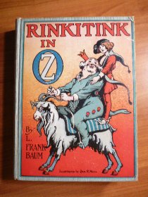 Rinkitink in Oz. 1st edition, 1st state. ~ 1916. Sold 11/22/2010 - $550.0000