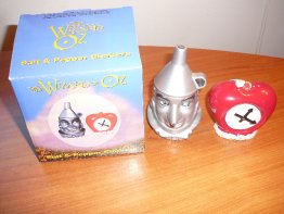 Wizard of Oz Tinman Salt & Pepper Shakers from WB Store - $25.0000