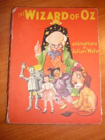Wizard of Oz book, 1944 POP-UP, Saalfield Co, Julian Wehr - $75.0000