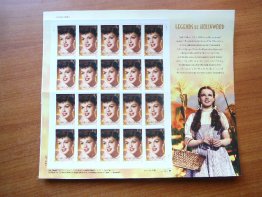 20 postage Stamps Issued Honoring Judy Garland. - $25.0000