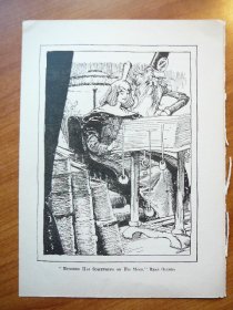 Picture from one of the Wizard of Oz books. Sold 1/21/12