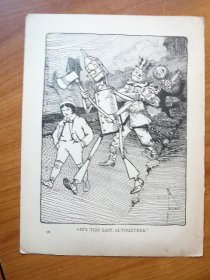 Picture from one of the Wizard of Oz books