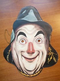 Rare Original Scarecrow Mask from 1939. Sold 12/15/2012 - $125.0000