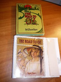 Road to Oz. 1st edition, 1st state, 1st printing in 1st edition partial dust jacket. ~ 1909. Sold 6/15/2014 - $0.0000