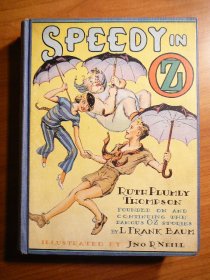 Speedy in Oz. 1st edition with 12 color plates (c.1934). Sold 7/6/2011 - $300.0000