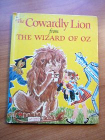 The Cowardly Lion from The Wizard of  of Oz.  1956  edition. Hardcover. - $5.0000