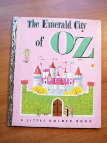 The Emerald City of Oz.  1951  edition. Hardcover. Little Golden book  - $15.0000