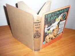Cowardly Lion of Oz. 1940s edition (c.1923). Sold 8/18/2012 - $30.0000