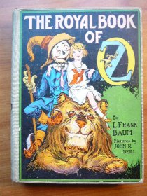 Royal book of Oz. 1st edition,1st state 12 color plates (c.1921). Sold 1/31/2011 - $300.0000