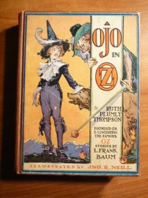 Ojo in Oz. 1st edition with 12 color plates (c.1933). Sold 3/7/2011