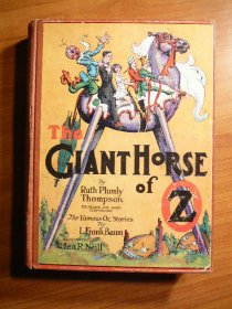 Giant Horse of Oz. 1st edition with 12 color plates (c.1928). Sold 2/23/12 - $110.0000