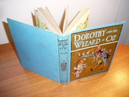 Dorothy and the Wizard in Oz. 1st edition, 1st state, primary binding. ~ 1908. Sold 4/9/18 - $1350.0000