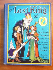 Lost King of Oz. Pre 1935 edition with 12 color plates (c.1925). Sold 11/11/12 - $125.0000