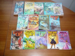 DelRey set of 14  Frank Baum Oz books from late 1980s. Sold 2/14/2011 - $90.0000