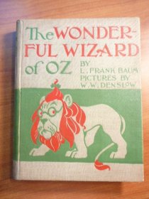 Wonderful Wizard of Oz,  Geo M. Hill, 1st edition, 1st state. B binding. Signed by Frank Baum