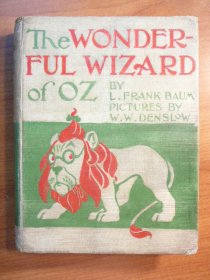 Wonderful Wizard of Oz,  Geo M. Hill, 1st edition, 1st state. B binding