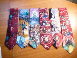 6 Collectible Wizard of Oz AMERICAN FILM CLASSICS WIZARD OF OZ 1992 TIES - $100.0000