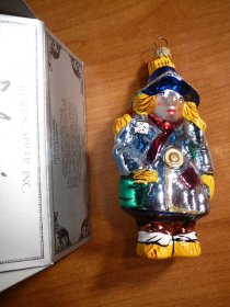 Wizard of OZ Scarecrow of Oz Polonaise Kurt S.Adler christmas ornament - $75.0000