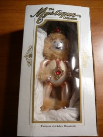 Wizard of OZ. Cowardly Lion european style. The Mystique collection. Kurt S.Adler christmas ornament. - $60.0000