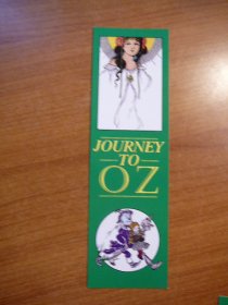 Journey to Oz bookmark  - $1.0000