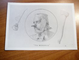 Unique card- photograph of  image - "Tin Woodman" - $2.0000