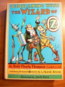 Ozoplaning with the wizard of Oz. 1st edition (c.1939). Sold 3/27/2013 - $240.0000