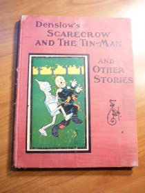 Wizard Of Oz,SCARECROW And TIN-MAN,Denslow, 1913 EDITION BY DONOHUE - $100.0000