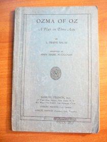 Ozma of Oz - A play in three acts  - $100.0000