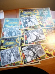 Wizard of Oz - Set of 5 Mexiacan Lobby cards replica - $75.0000