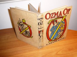 Ozma of Oz, 1-edition, 1st state, primary binding. ~ 1907. Sold 01/20/2012 - $2200.0000