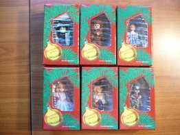 Wizard of OZ-  Set of 6 - Effanbee christmas ornament - $75.0000