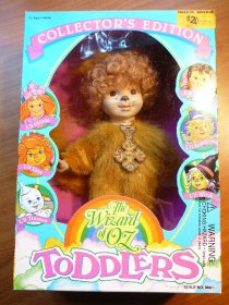 Wizard of Oz character dolls. Collector's edition Toddlers - Cowardly Lion (c.1993) - $20.0000