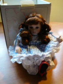 Wizard of Oz character dolls. Collector's edition Marie Osmond fine porcelain. Hand numbered- Dorothy - $50.0000