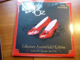 2009 Wizard of oz Calendar. Collectors Anniversary Edition.  New in shrinkwrap 