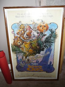 Large Return to Oz movie poster around 27X41 - $25.0000