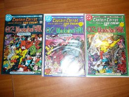 3 issues of  Captain Carrot magazines from 1986 - $20.0000