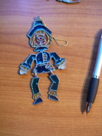 Wizard of OZ- Scarecrow - stained glass ornament