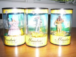 Wizard of Oz "Miniature Classic Collection Figurines" - Glinda, Tin Man, Cowardly Lion - $20.0000
