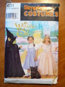 Wizard of Oz -Simplicity costumes - 0631 - $7.0000