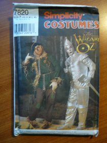 Wizard of Oz -Simplicity costumes - 7820 - $7.0000