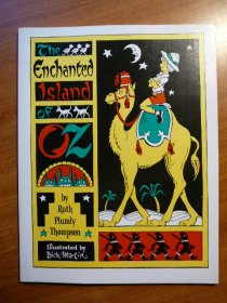 Enchanted Island of Oz. Ruth Thompson. 1976. First edition. Softcover. 