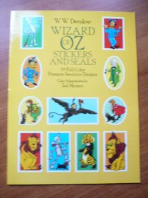 Wizard of Oz stickers and seals - $5.0000