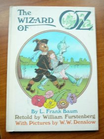 Wizard of Oz from 1984 showing  image from Return to Oz on the back cover - $5.0000