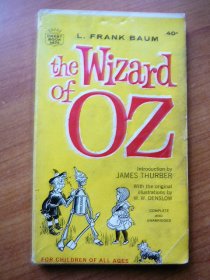 Wizard of Oz from 1963 with color ink illustrations - $1.0000