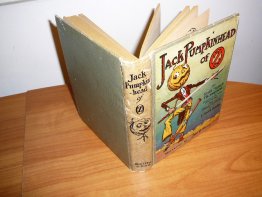 Jack Pumpkinhead of Oz. 1st edition with 12 color plates (c.1929). Sold 1/14/13 - $175.0000