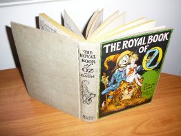 Royal book of Oz. 1st edition, 12 color plates (c.1921). SOld 3/19/2013