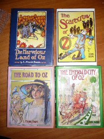 Set of 4 Oz books. Marvelous Land of Oz. Hardcover in dust jacket.  1985 edition by Books of Wonder. Sold 12/9/2011 - $70.0000